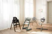 fyra olika sorters stolar från Tripp Trapp
