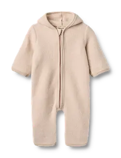 Ata Ull Fleece Heldräkt - Pale lilac | Kläder - Ytterplagg - Barnvagnsoveraller | BabyMode