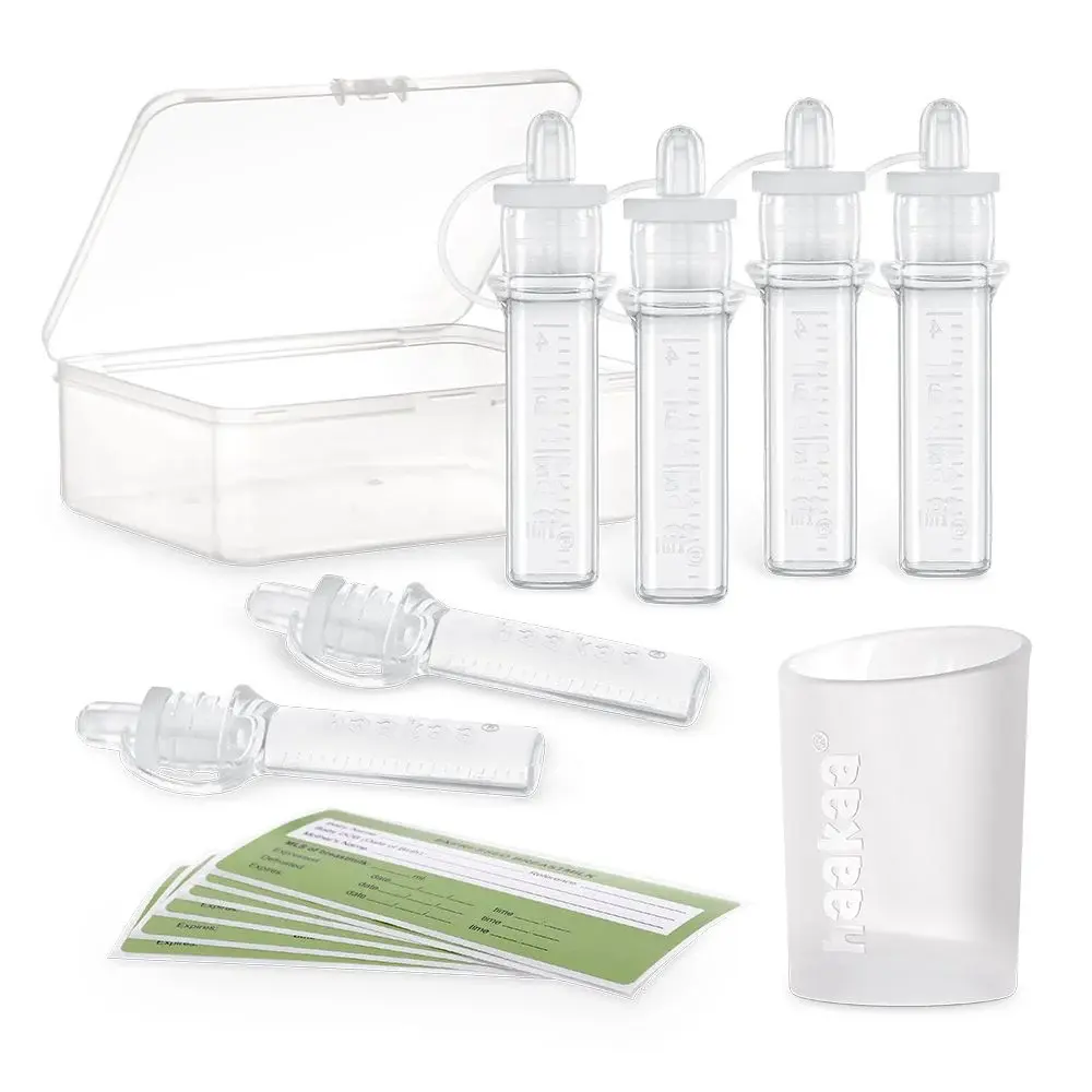 Uppsamlare till Råmjölk inkl. Silikonmugg - 6 st | Graviditet & Amning - Amning - Bröstpumpar | BabyMode