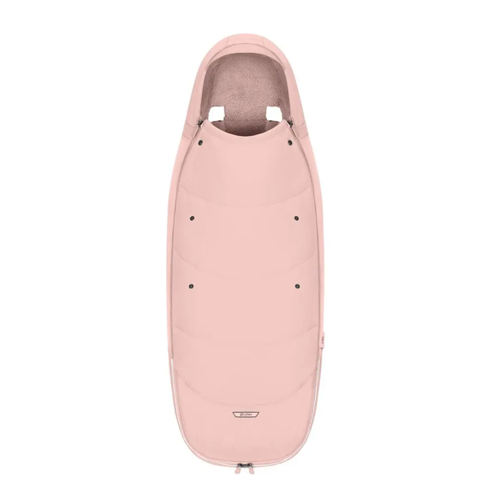 Cybex Platinum Åkpåse - Peach Pink | Barnvagnar - Barnvagnstillbehör - Åkpåsar | BabyMode