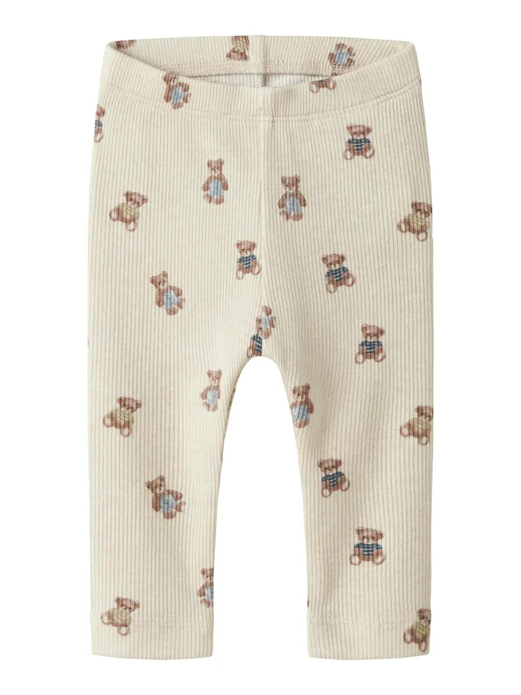 Denkab Long John Leggings - Peyote Melange - 56 | Barnkläder - Underdelar - Leggings | BabyMode
