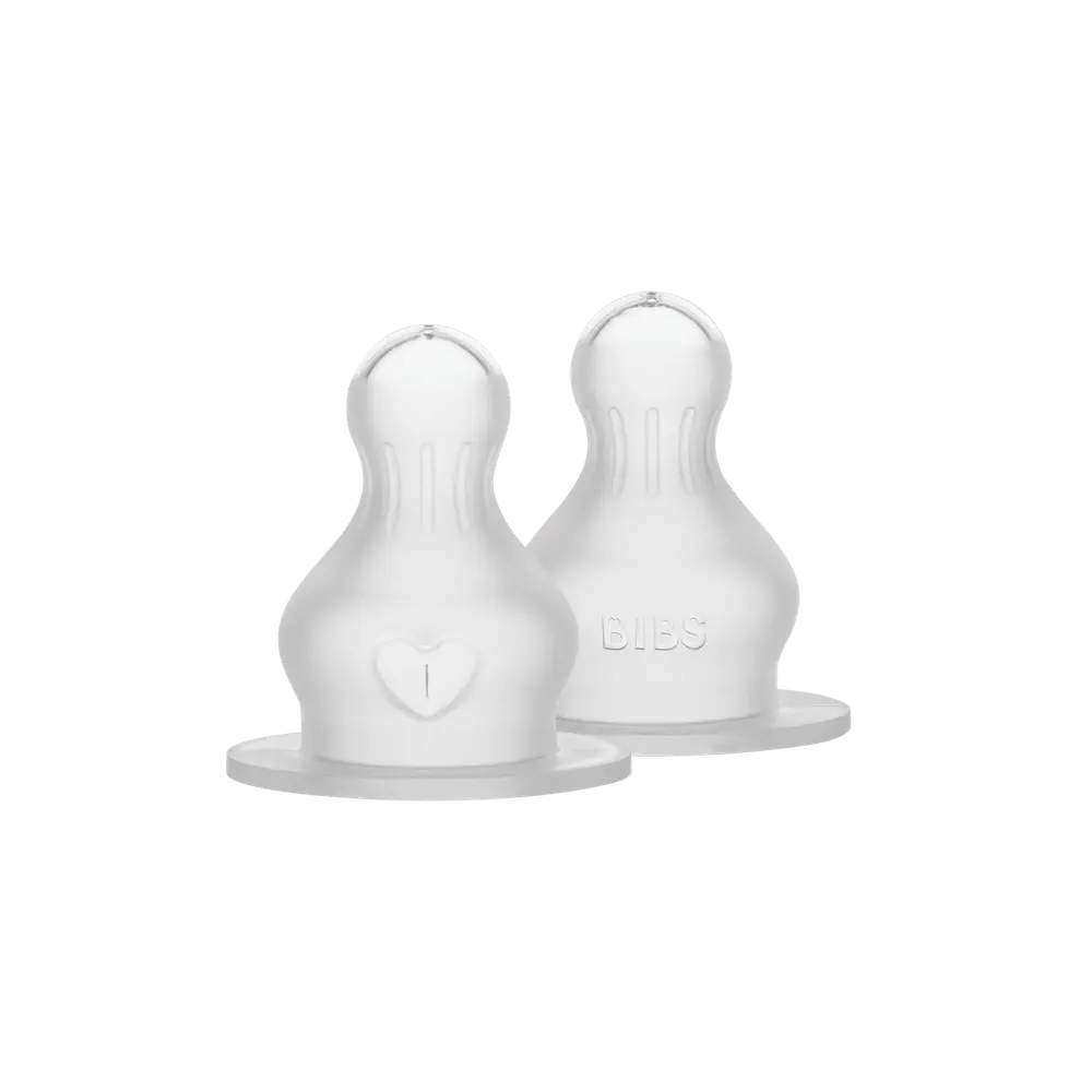 Dinapp 2-pack Silikon | Baby & Barn - Äta - Nappflaskor | BabyMode