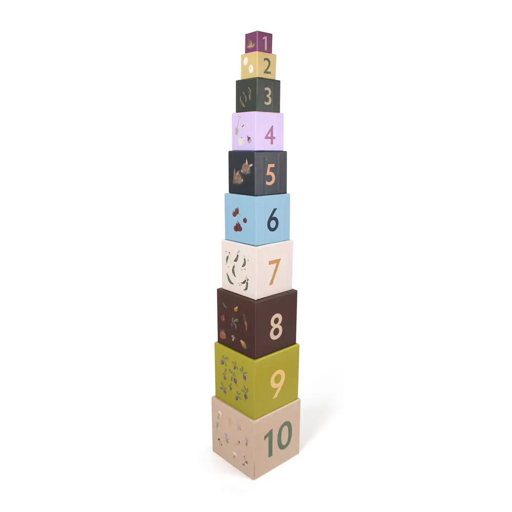 Stapelklossar Bondgården | Leksaker - Byggsatser & LEGO - Stapling av block | BabyMode