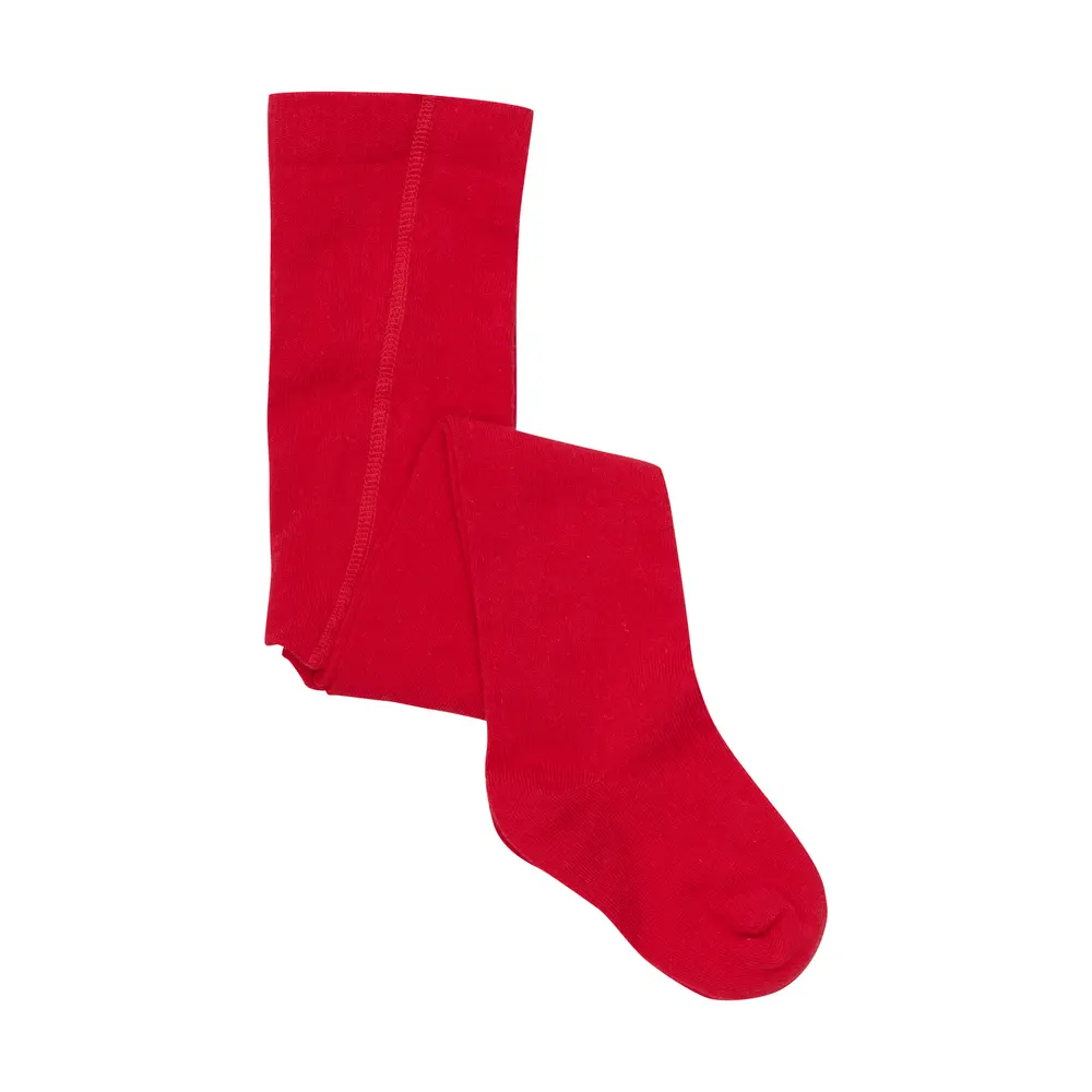 Strumpbyxor Solid - Red - 104/110 | Barnkläder - Strumpor & strumpbyxor - Strumpbyxor | BabyMode