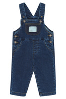Petit Piao Gelm Denim Hängselbyxor - Blue Denim