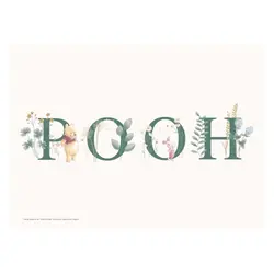 Affisch – Nalle Puh och Nasse-Trädgårdens namn | Barnrum - Inredningsdetaljer - Affischer | BabyMode