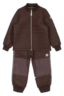 Termo Fleece Sæt - French roast | Kläder - Ytterplagg - Termokläder | BabyMode