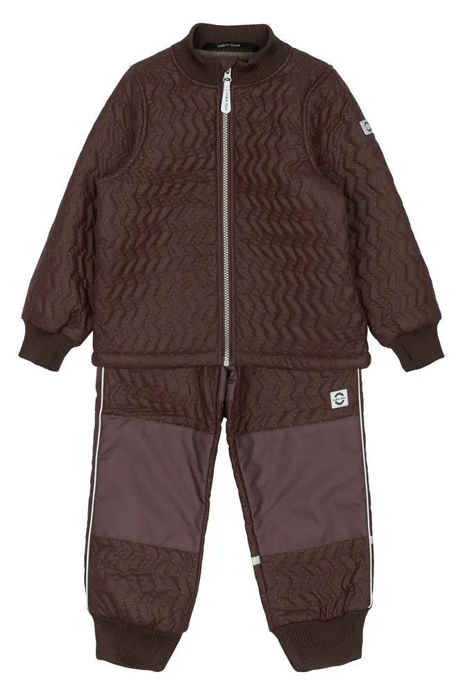 Termo Fleece Sæt - French roast - 4 ÅR