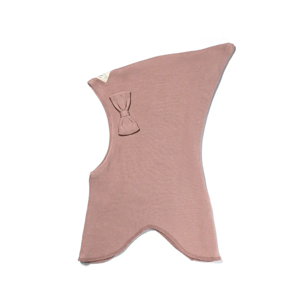 Balaclava m. Rosett - 81 - S | Barnkläder - Mössor, vantar och tossor - Mössor & balaclavas | BabyMode