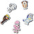 Crocs Jibbitz - Bluey 5-pack