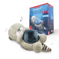 Otto Utter Havsprojektor - Beige | Barnrum - Inredningsdetaljer - Barnlampor & nattlampor - Mjukisdjurslampor | BabyMode