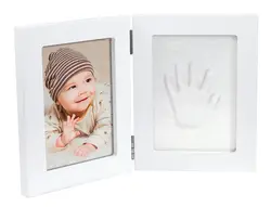 Happy Hands Double Frame - Vit | Barnrum - Inredningsdetaljer - Ramar | BabyMode