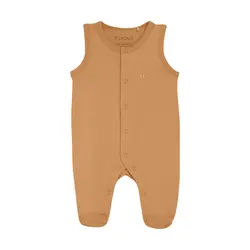 Jumpsuit med Fot - Solid - Doe | Kläder - Prematurkläder | BabyMode