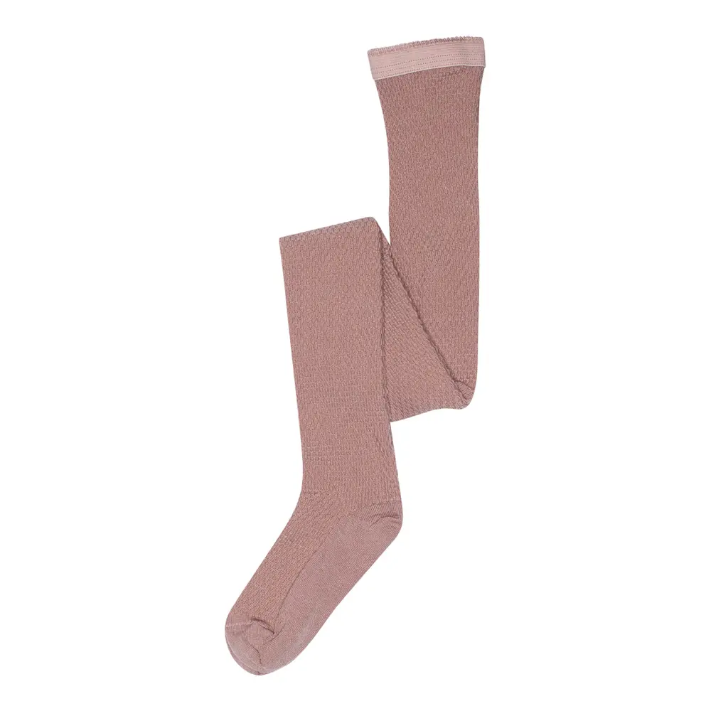 Strumpbyxor Ull - Glitter Rosa - 110 | Barnkläder - Ull - Strumpor & ullstrumpbyxor | BabyMode