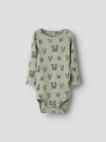 Dam Långärmad Body - Shadow