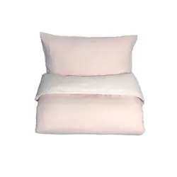 Påslakan Little Wave Vagn/vagga - Light Pink | Barnrum - Textilier - Sängkläder - Sängkläder för barn | BabyMode