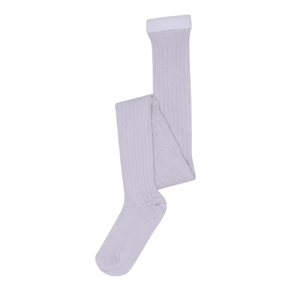 Strumpbyxor Basic Rib - Lavender Sky - 60 | Barnkläder - Strumpor & strumpbyxor - Strumpbyxor | BabyMode