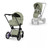 Cybex e-Priam Style Barnvagn - Sage Green/Matt Black