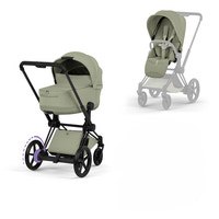 Cybex e-Priam Style Barnvagn - Sage Green/Matt Black