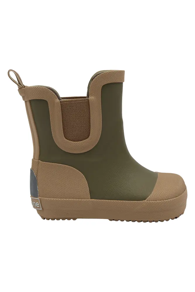 Korta Gummistövlar - Barefoot - Dusty Olive - 26 | Barnskor - Gummistövlar - Korta gummistövlar | BabyMode