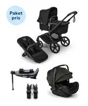Bugaboo Fox 5 Renew barnvagnspaket med Bugaboo Otter by Nuna bilbarnstol inkl. bas & adapter