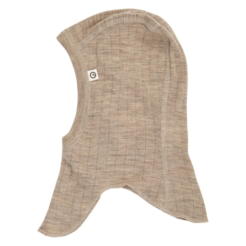 Balaclava Woolly Merinoull - Balsam Melange - 92/98 | Barnkläder - Ull - Ullmössor, ullvantar och ulltossor | BabyMode