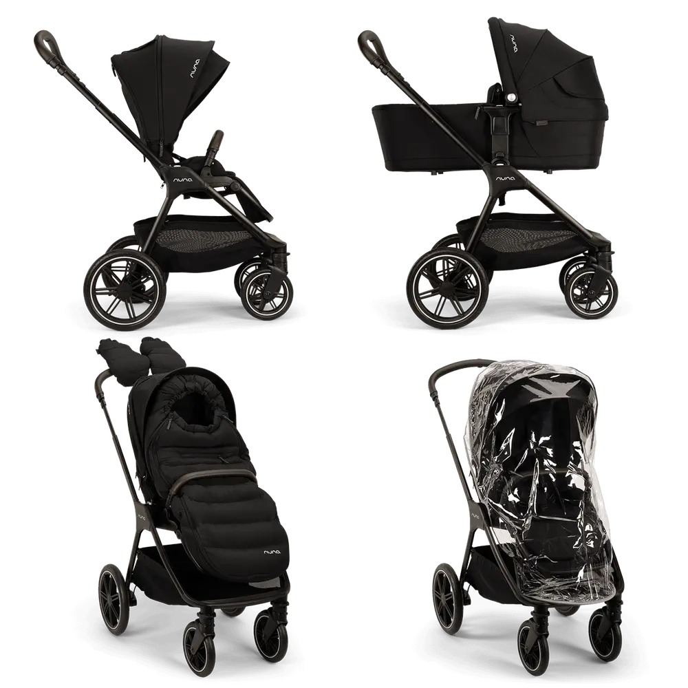 Nuna Triv LX duovagn, caviar
