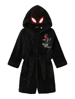 Morgonrock Spiderman - Black | Baby & Barn - Sköta - Badrockar, ponchos & badlakan | BabyMode