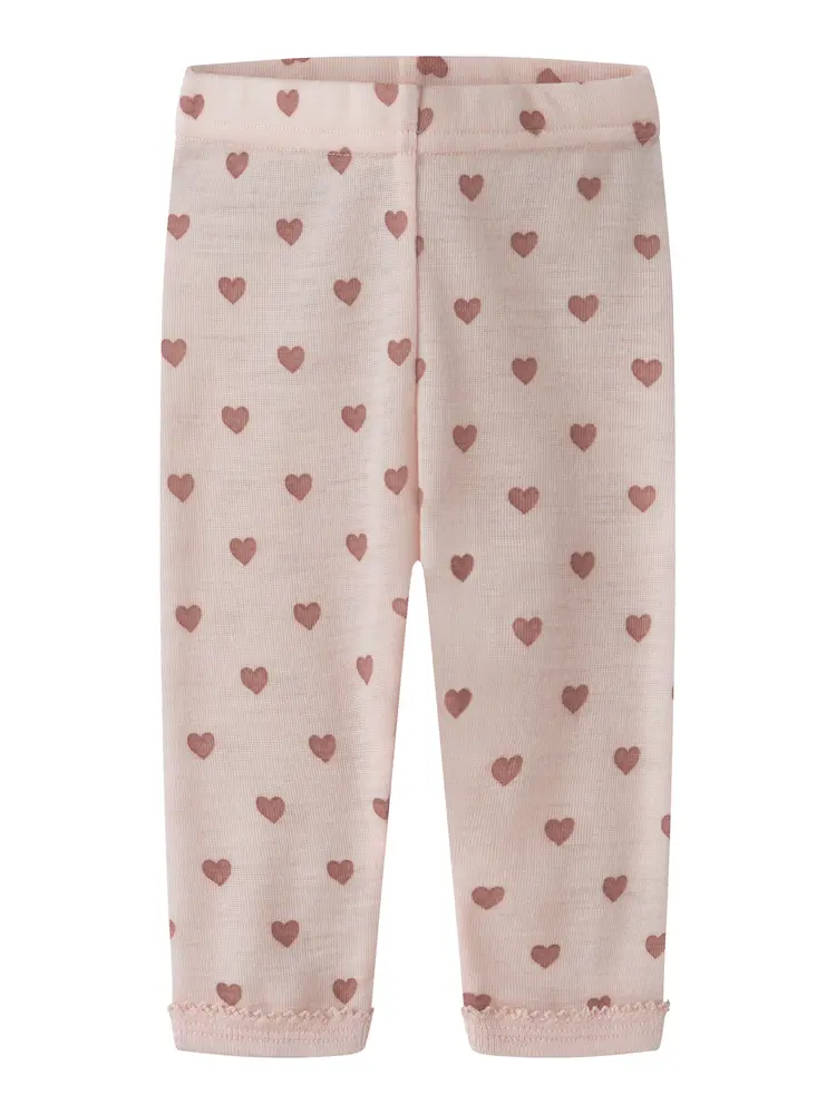 Lil' Atelier Noel Nia Ull Leggings - Morganite - 56