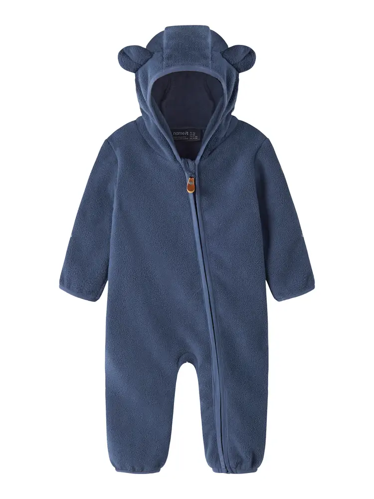 Name It Meeko Fleece Overall - Oceana - 62/68