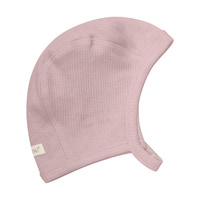 Babymössa Ribbad - Pale Mauve Melange
