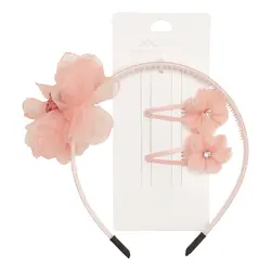 Diadem Hårset - Ljusrosa | Kläder - Temakläder - Festkläder & tillbehör - Håraccessoarer | BabyMode