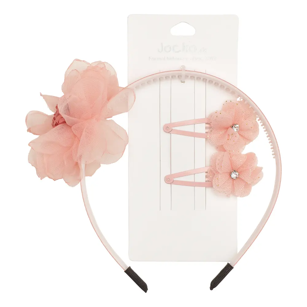 Diadem Hårset - Ljusrosa - ONE-SIZE | Barnkläder - Temakläder - Festkläder & tillbehör - Håraccessoarer | BabyMode