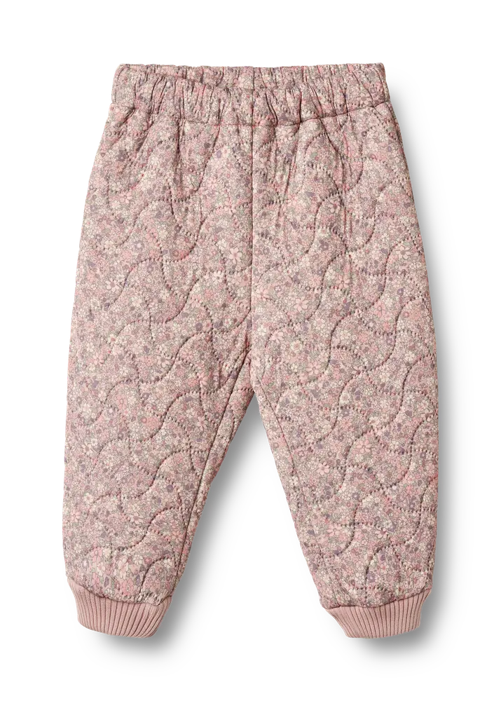 Termobyxor Alex - Powder Flower Meadow - 74 | Barnkläder - Ytterplagg - Termokläder | BabyMode