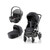 SMILE 5Z Style Duovagn inkl Baby-Safe Style - Carbon black/Mineral Grey