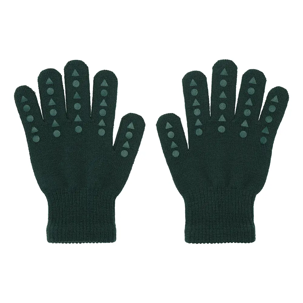 Fingervantar Ull - Forest Green - 2-3 ÅR | Barnkläder - Ull - Ullmössor, ullvantar och ulltossor | BabyMode