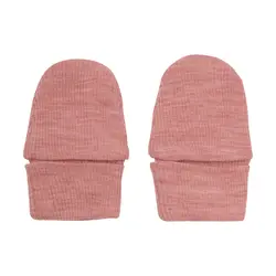 Ullvantar Solid - Light Mahogany Melange | Kläder - Ull - Ullmössor, ullvantar och ulltossor | BabyMode