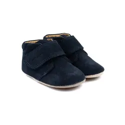 Inneskor Velcro Season - Navy Suede | Skor - Inneskor & tofflor - Tofflor | BabyMode