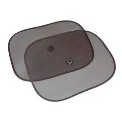 Solskydd Svart Med Sugpropp 2-Pack | Bilbarnstolar - Bilbarnstolstillbehör - Solskydd | BabyMode