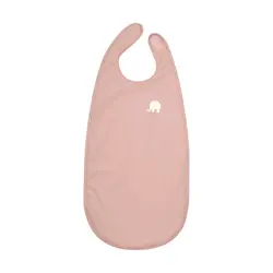 Lång PU-Haklapp - Misty Rose | Baby & Barn - Äta - Haklappar | BabyMode