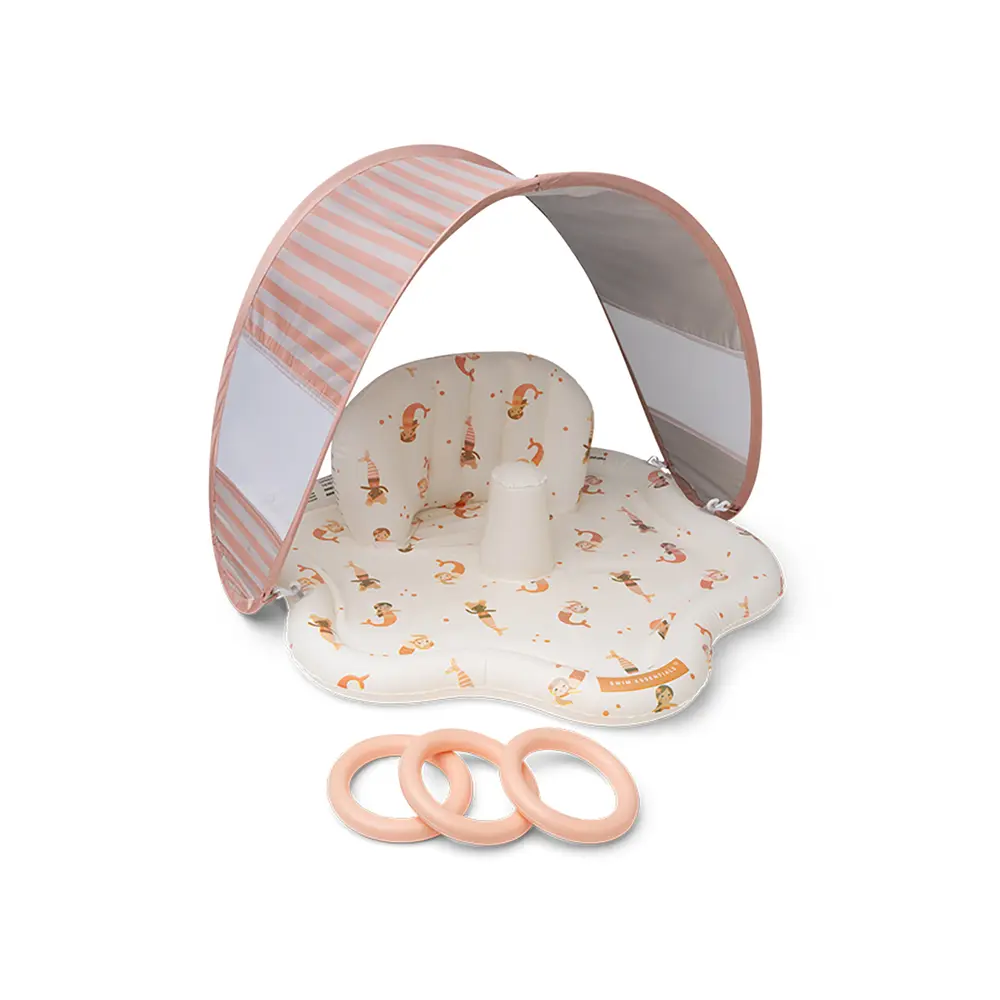 Swim Essentials Baby Plaskpool Med Solskydd - Mermaid Bubbles