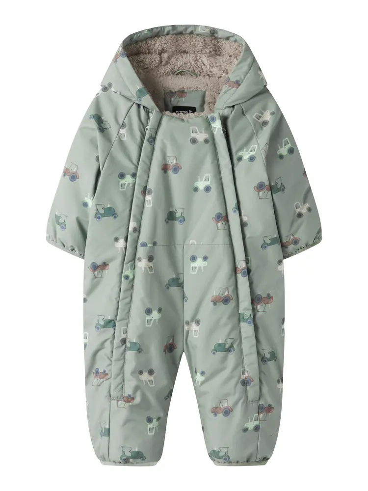 Name It Snow05 Vinteroverall - Iceberg Green - 50/56