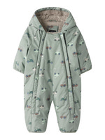 Name It Snow05 Vinteroverall - Iceberg Green