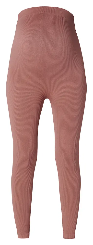 Noppies Reva Sömlösa Ribe Leggings - Burlwood - XS\S | Graviditet & Amning - Gravidkläder - Leggings/strumpbyxor | BabyMode
