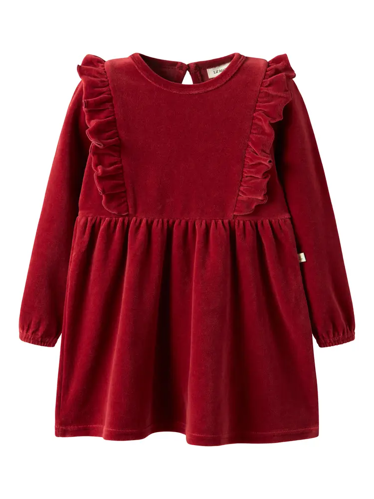Lil' Atelier Saga Sag Klänning - Red Dahlia - 104