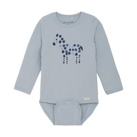 Långärmad Body Blue Fog