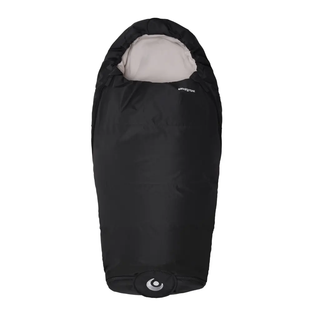 Easygrow Fnugg Åkpåse - Black | Barnvagnar - Barnvagnstillbehör - Åkpåsar | BabyMode