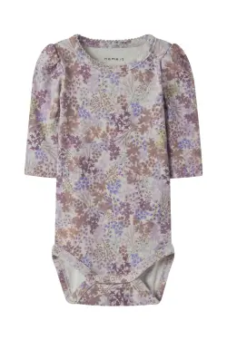 Bolora Långärmad Body - Pumice Stone | Kläder - Bodys & overaller - Långärmad body | BabyMode