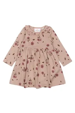 Långärmad Bodyklänning Picole Pointelle - Adobe Rose | Kläder - Toppar - Klänningar - Bodyklänningar | BabyMode