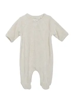 Jumpsuit - Skalvitt | Kläder - Bodys & overaller - Jumpsuit med fot | BabyMode